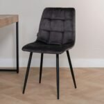 Krzesło jadalniane Tess Velvet