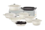 8-częściowy zestaw żeliwny Le Creuset Ultimate z płynem do czyszczenia - Image 3