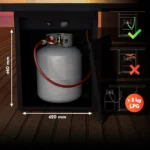 Gazowy Stół Kominkowy Do Ogrodu | Kwadratowy - Image 9