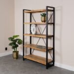 Regał na książki Britt | Drewno mango