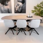 Stół do jadalni Akagi | Duński owal | Mango popielaty blond - Image 8