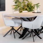 Stół do jadalni Akagi | Duński owal | Mango popielaty blond - Image 4