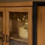 Witryna Britt | 115 cm | Naturalne drewno mango | NOWOŚĆ - Image 3