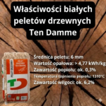 Ten Damme biały pellet drzewny / pellet 66 x 15 kg. 990 kg. ENplus A1 . - Image 3